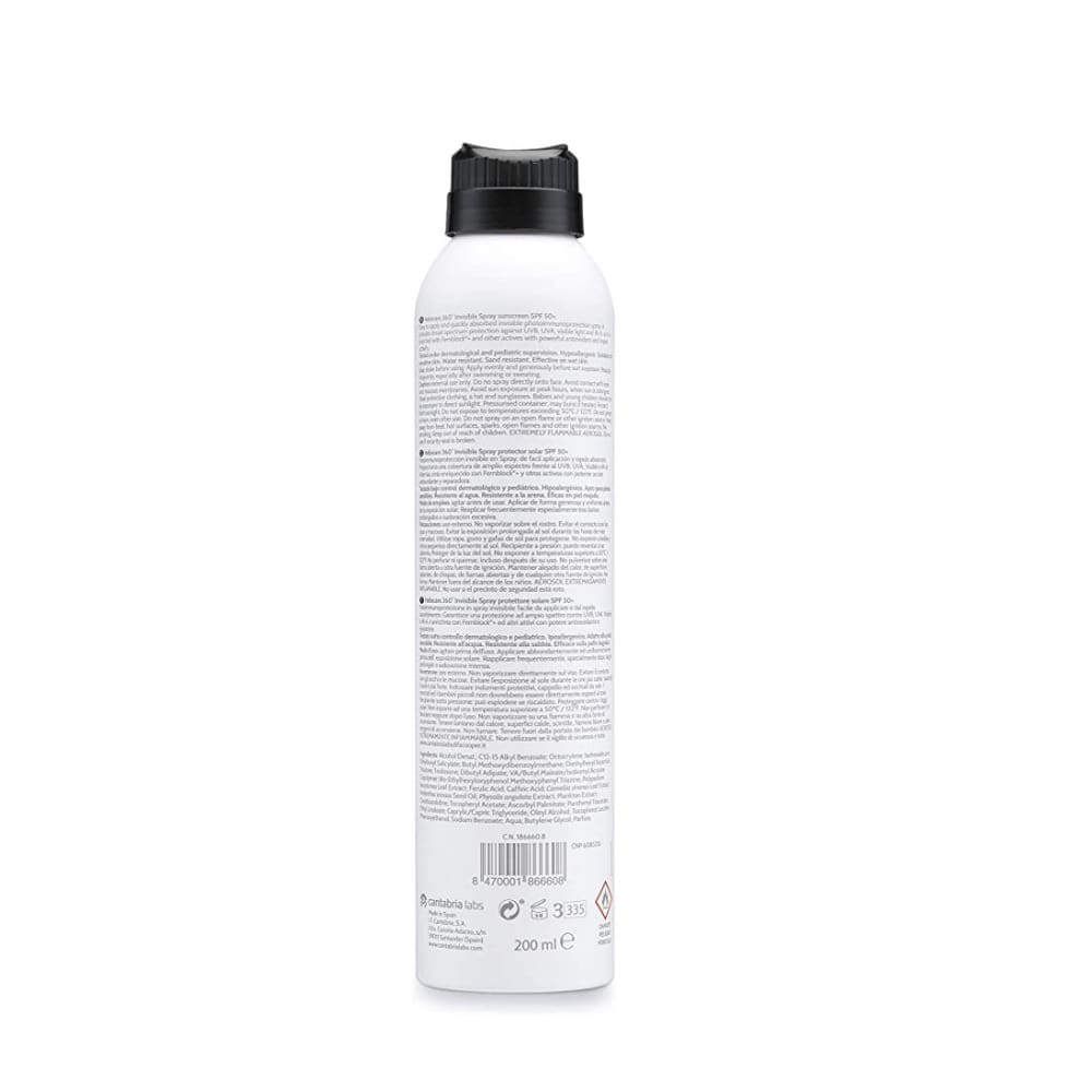 Heliocare 360º Invisible Spray SPF50+ 200ml