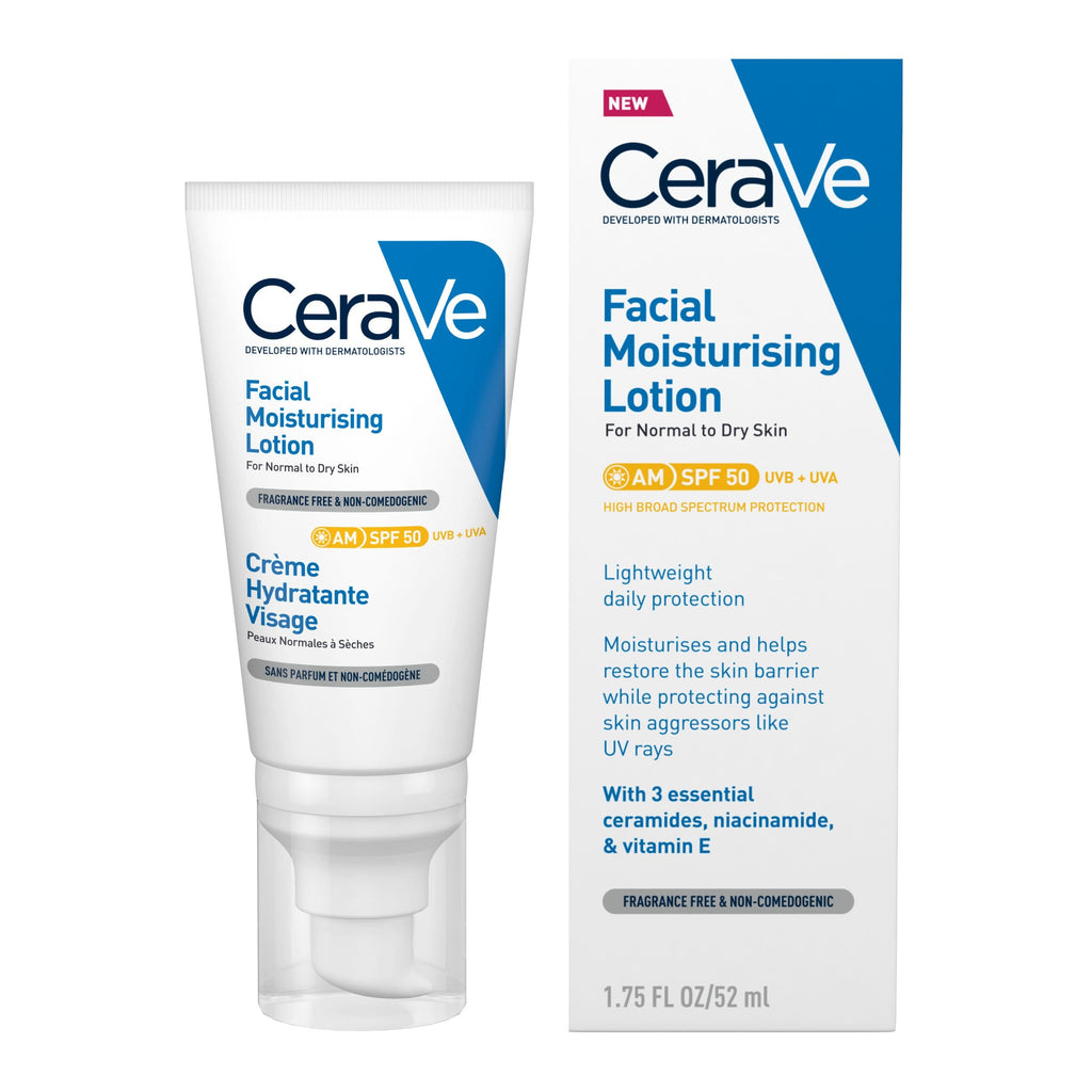 Cerave Am Facial Moist Lotion SPF50 52ml