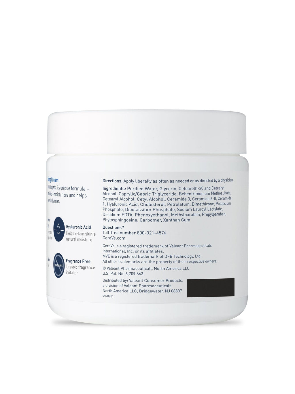 CeraVe Moisturizing Cream For Dry To Very Dry Skin (454g)