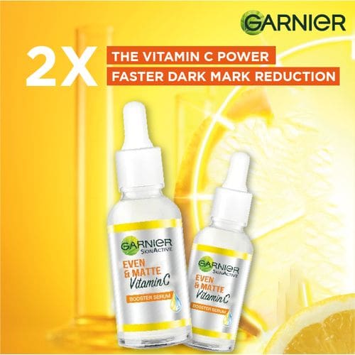 Garnier Even & Bright Vitamin C Booster Serum - (30ml) Duo- Bundle