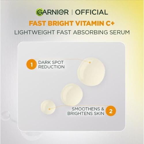 Garnier Even & Bright Vitamin C Booster Serum - (30ml)