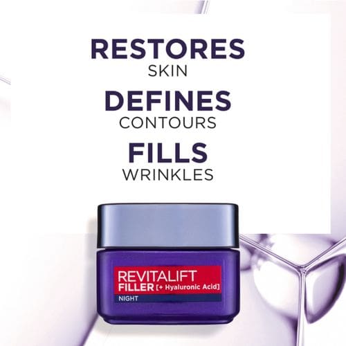 L’Oréal Paris Revitalift Filler Replumping Night Cream 50ml