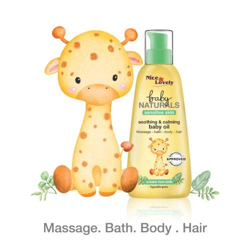 Nice & Lovely Soothing & Calming Baby Oil 100ML