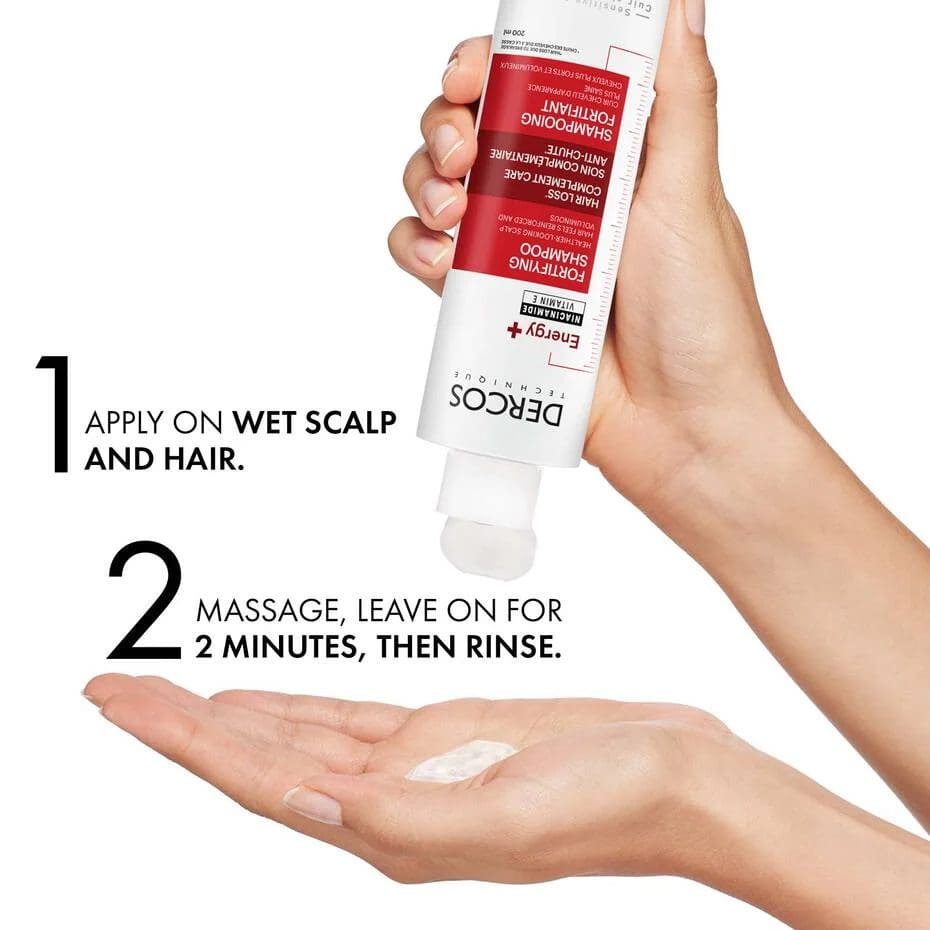 Dercos Energising Hair Loss Fortifying Shampoo 200ml