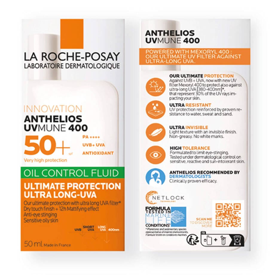 La Roche Posay Oil Control Fluid UVmune 400 Spf 50+ 50ml