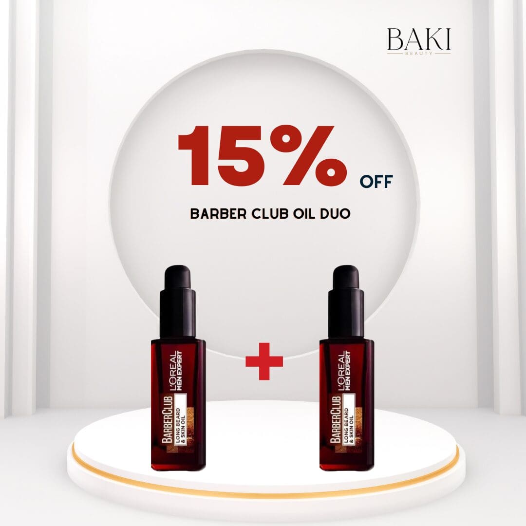 L'Oréal Paris Men Expert Barber Club Oil Duo- Bundle