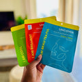 Uncover Sheet Mask Multipack Bundle - Aloe, Vitamin c ,Green tea - 25g