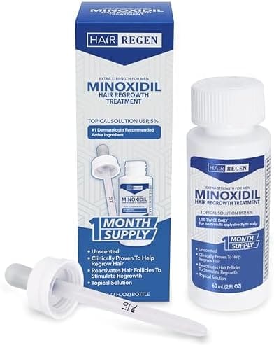 Hair Regen Liquid Minoxidil for Men 5%