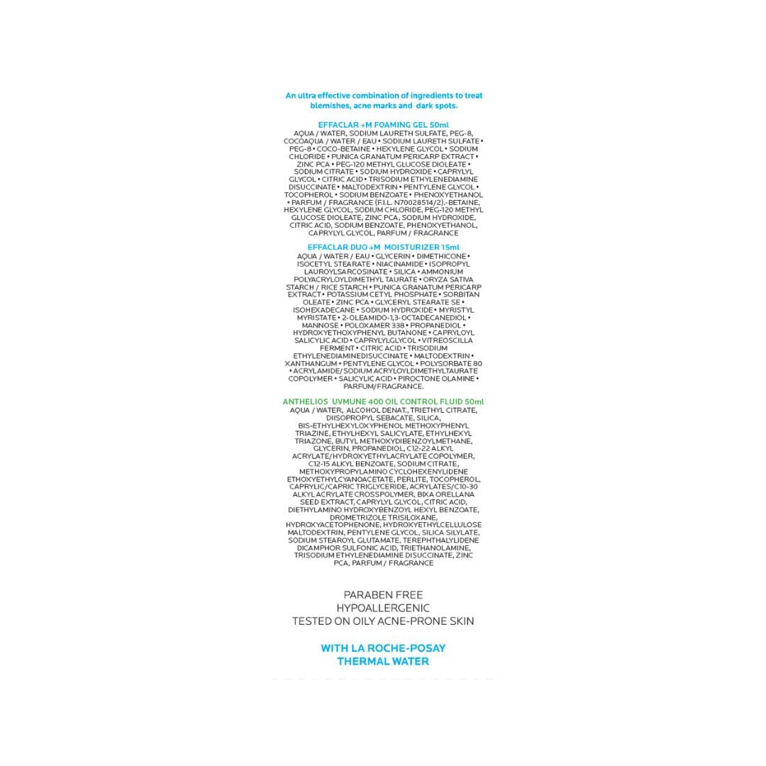 La Roche Posay Effaclar Acne Routine Kit