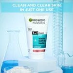Garnier Pure Active Cleanser 3 in 1 Wash, Scrub, Mask -150 ml