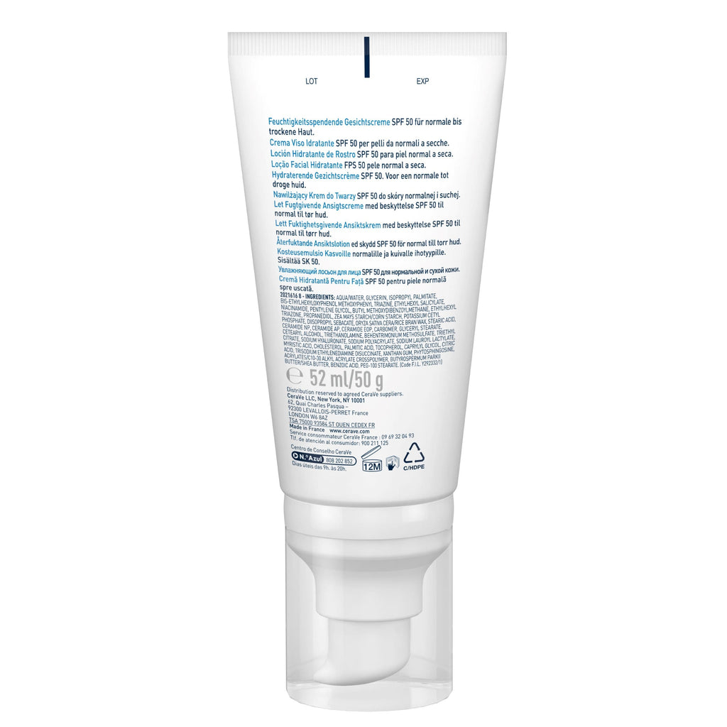 Cerave Am Facial Moist Lotion SPF50 52ml