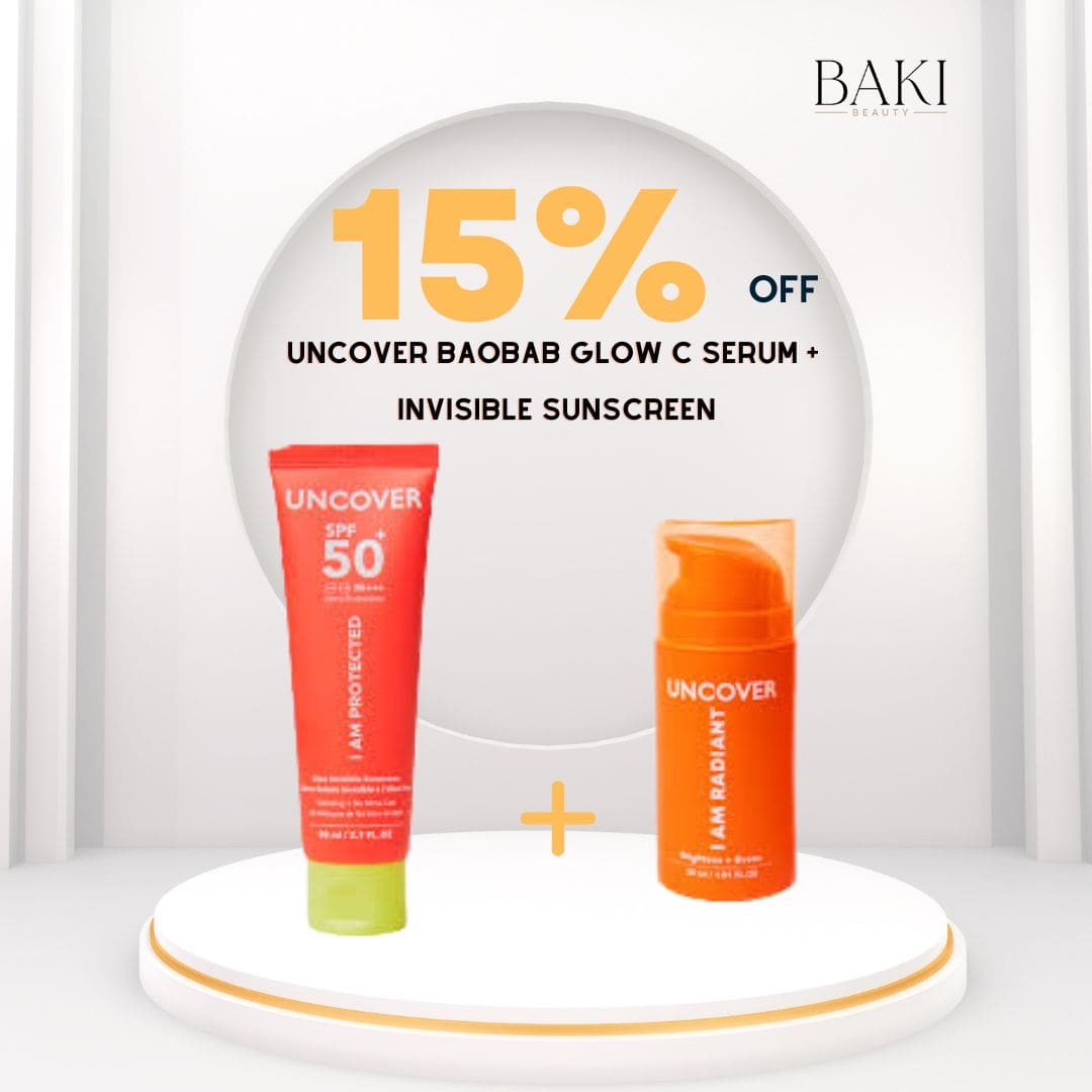 Uncover Baobab Glow C + Sunscreen- Bundle