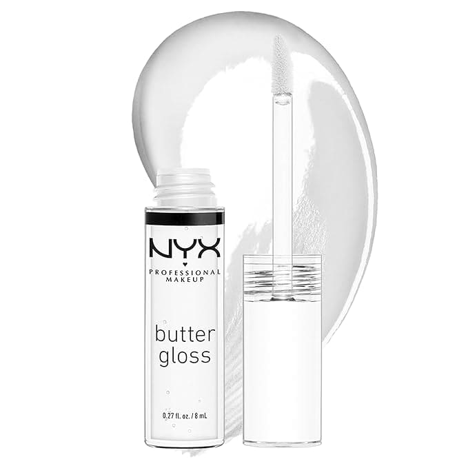 NYX Butter Gloss Praline + Sugar Glass Duo- Bundle