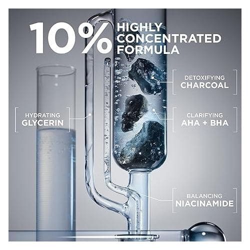 Garnier Pure Active Aha+bha Charcoal Mattifying Air Cream