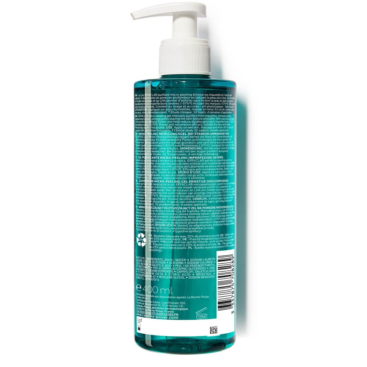 La Roche Posay Effaclar Micropeel 400ml