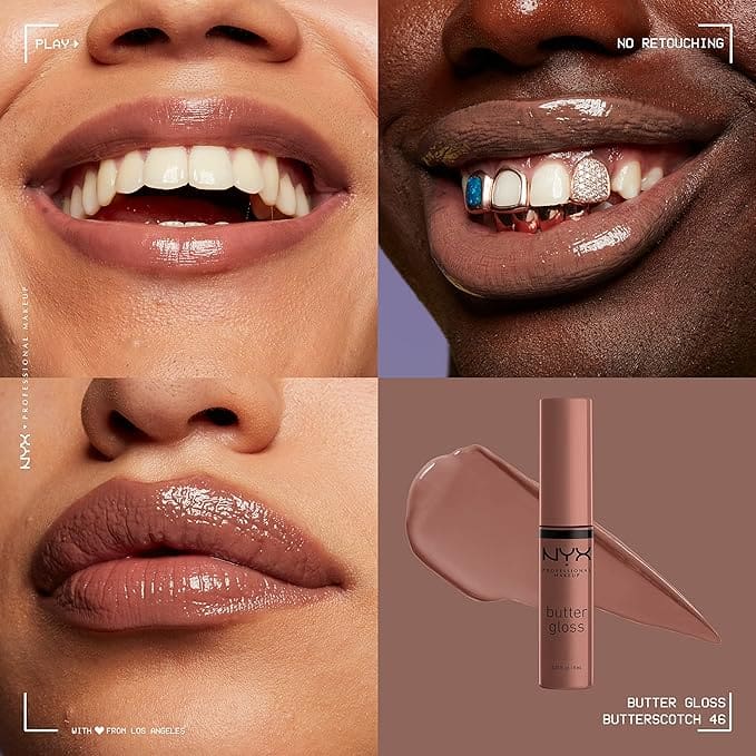 NYX Butter Gloss Butter Scotch 8ml Duo- Bundle