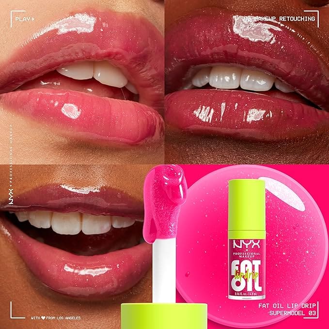 NYX Fat Oil Lip Drip Super Model Duo- Bundle