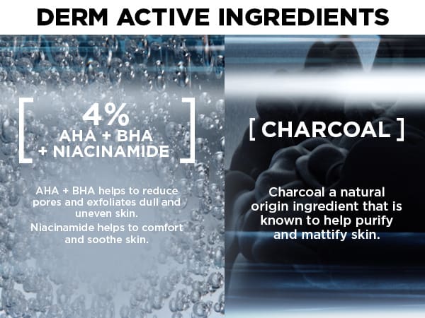 Garnier AHA +BHA Charcoal Anti-Imperfection Serum - 30ml