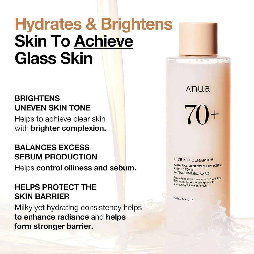 Anua Glow Milky Toner 250ml