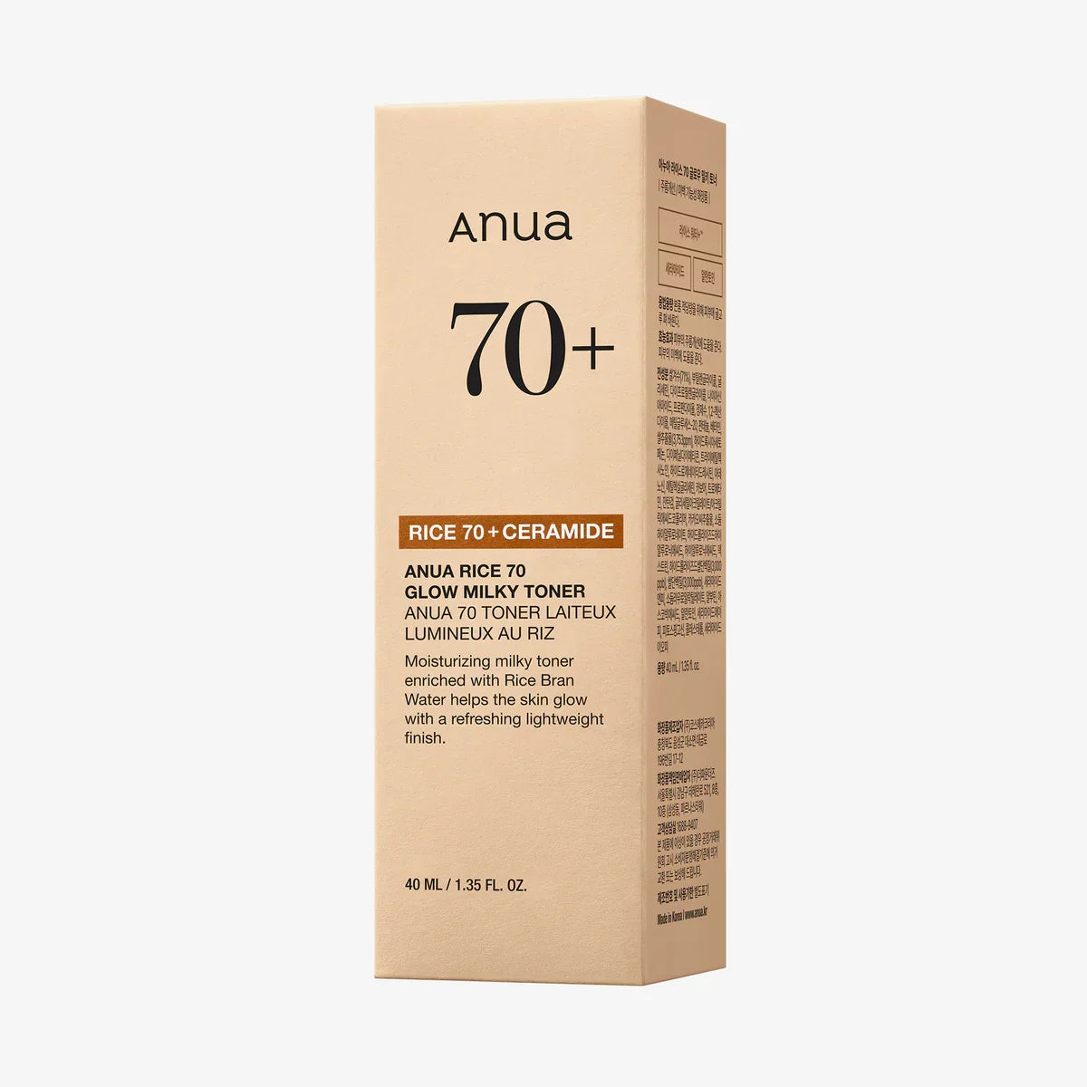 Anua Rice 70 Glow Milky Toner 40ml