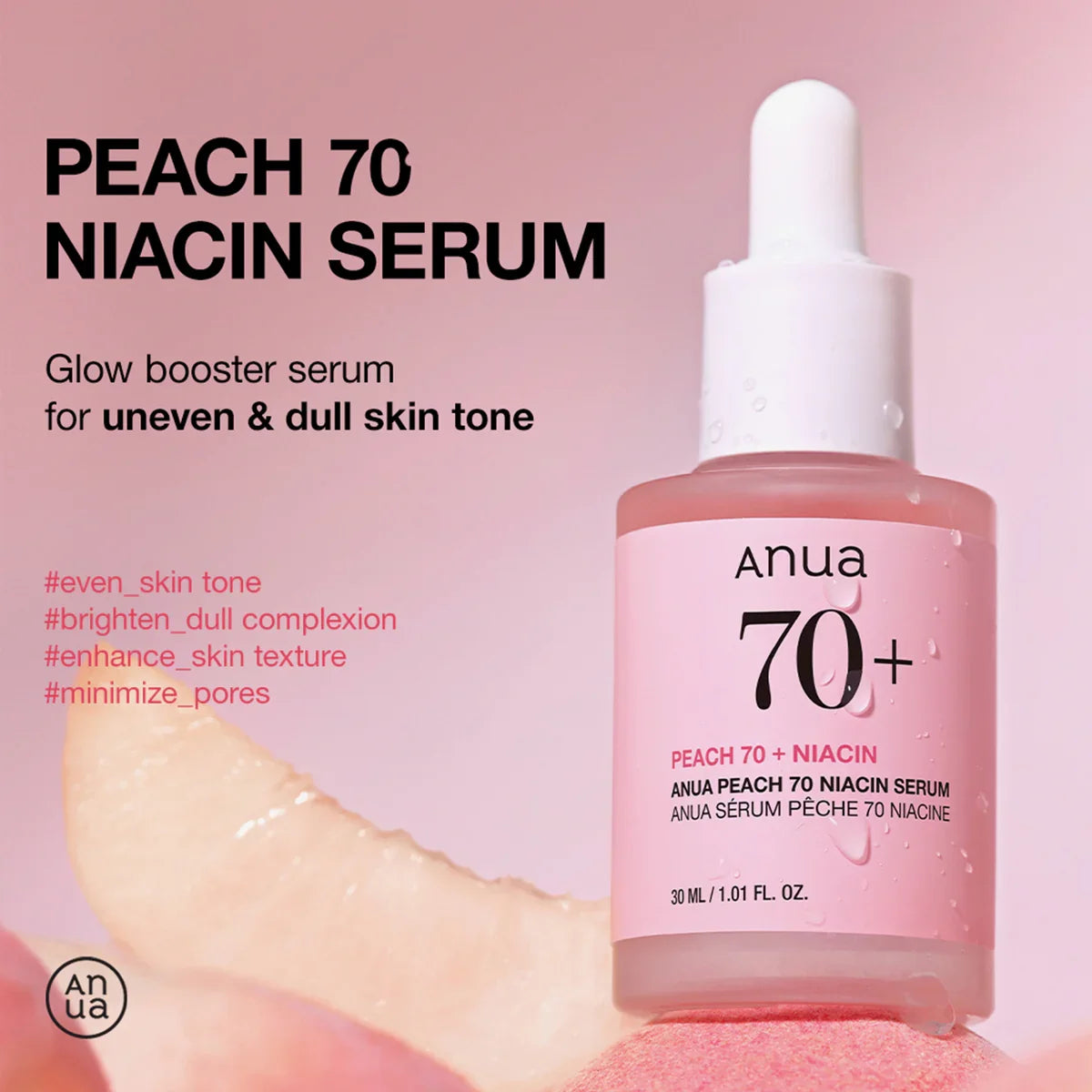 Anua Peach 70% Niacin Serum