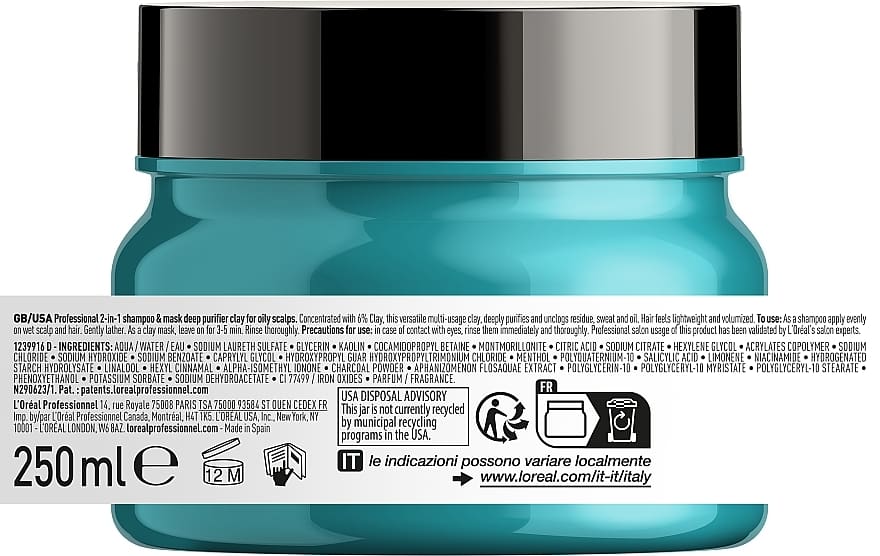 L'Oréal Professional Scalp Advanced Anti-Oily Mask