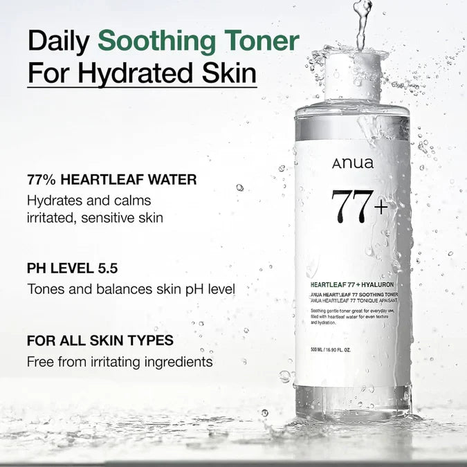 Anua Heartleaf 77 Soothing Skin Toner 250ml