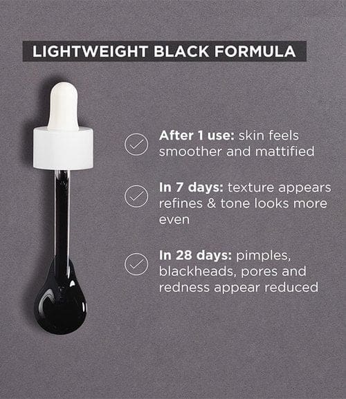 Garnier AHA +BHA Charcoal Anti-Imperfection Serum - 30ml