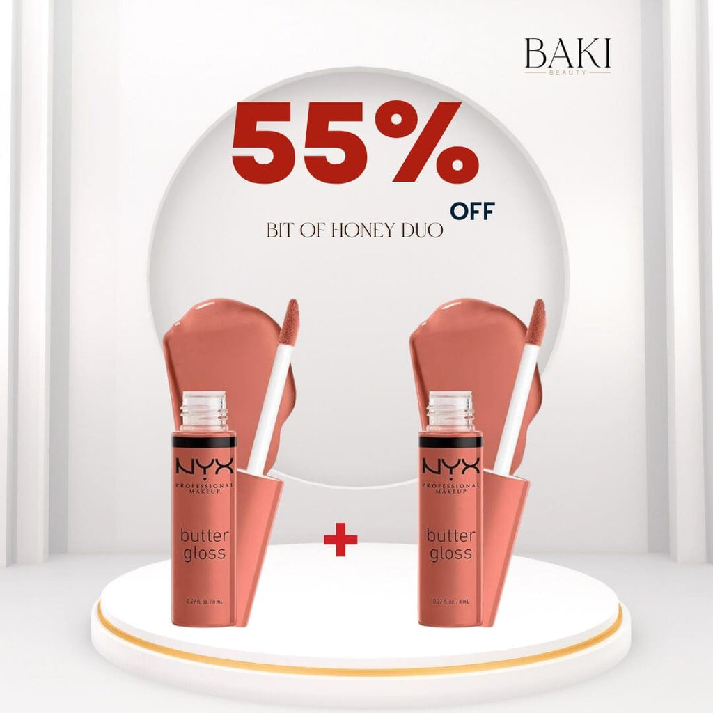 NYX Butter Gloss Bit of Honey Duo- Bundle