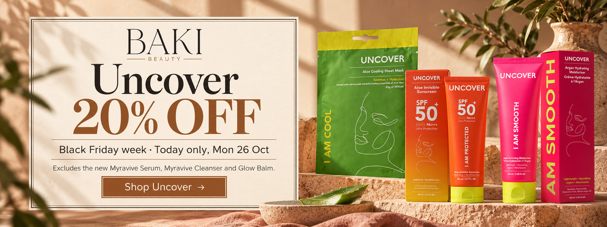 Uncover 20% off: Black Friday week, today only