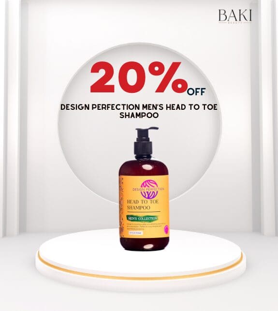Design Perfection Sulfate-Free Mens' Head To Toe Shampoo 295ml