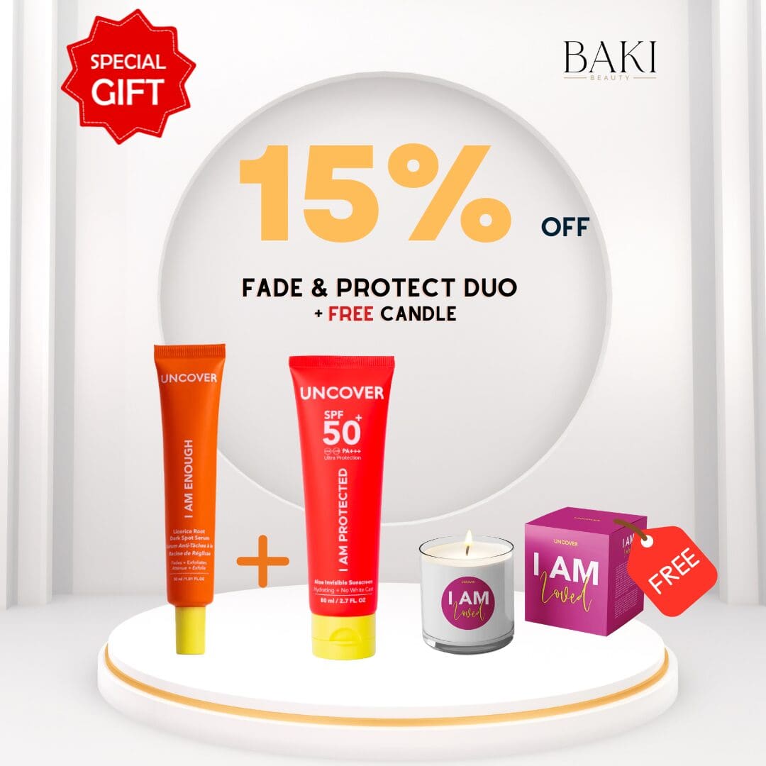 Uncover Fade & Protect Duo + Free Candle- Bundle
