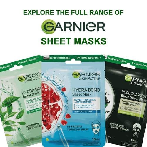 Garnier Hydra Bomb Tissue Mask Pomegranate - 28g