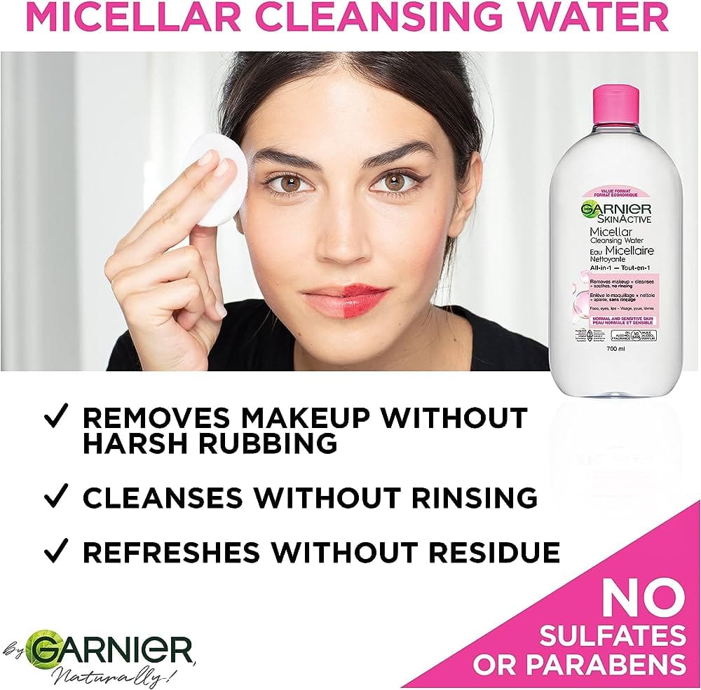 Garnier Skin Active Cleansing Water Micellar - 100ml