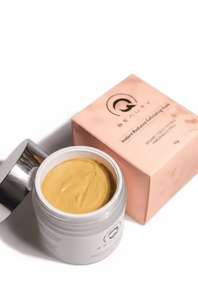 Qasil Beauty Instant Radiance Exfoliating Mask