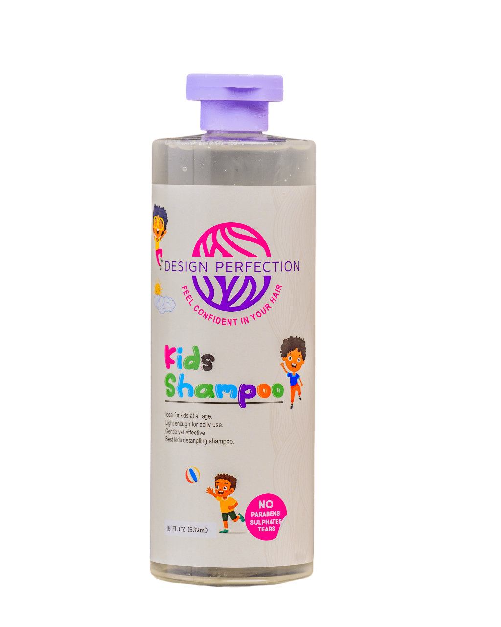 Design Perfection Sulfate-Free Kids Shampoo (No Tears) 532ml