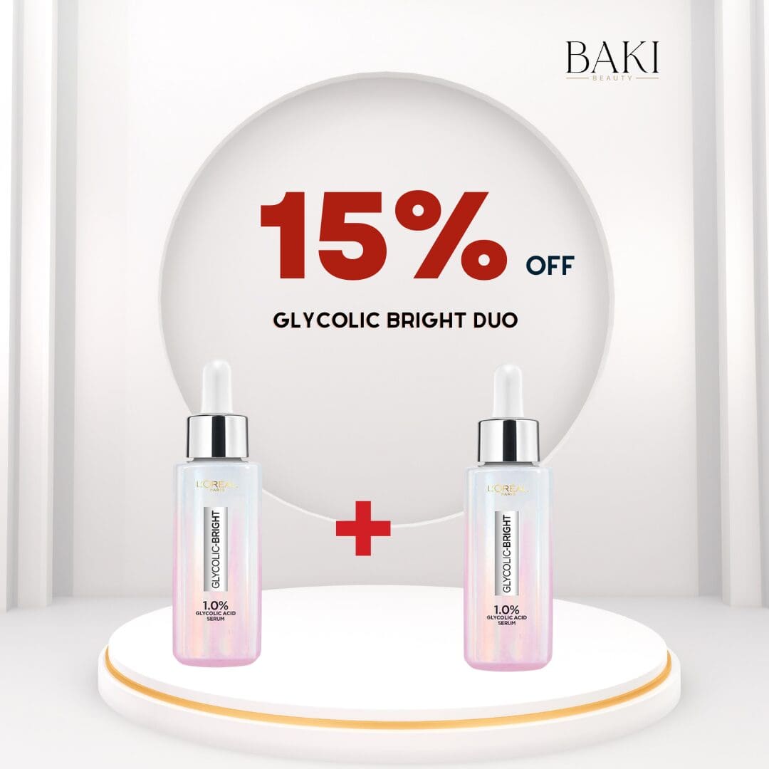 L’oreal Paris Glycolic Bright Instant Glowing Serum - (30ML) Duo- Bundle
