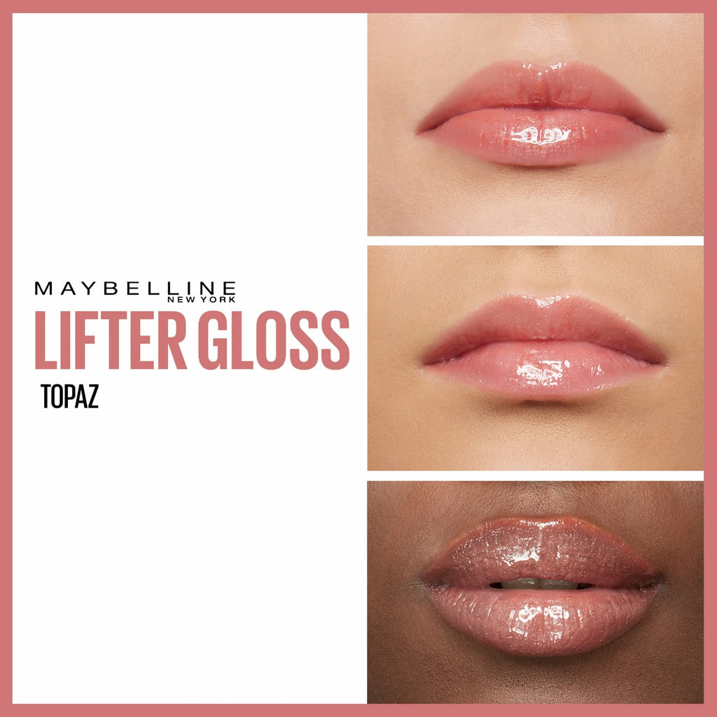 MAYBELLINE LIFTER GLOSS NU 009 TOPAZ 5.4ml Duo Pack- Bundle