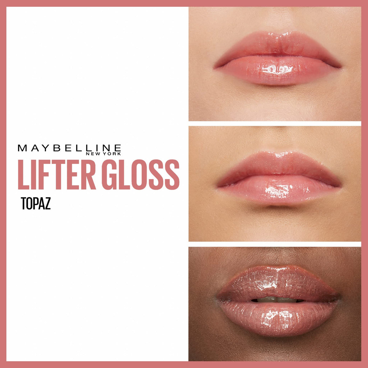 MAYBELLINE LIFTER GLOSS NU 009 TOPAZ 5.4ml Duo Pack- Bundle