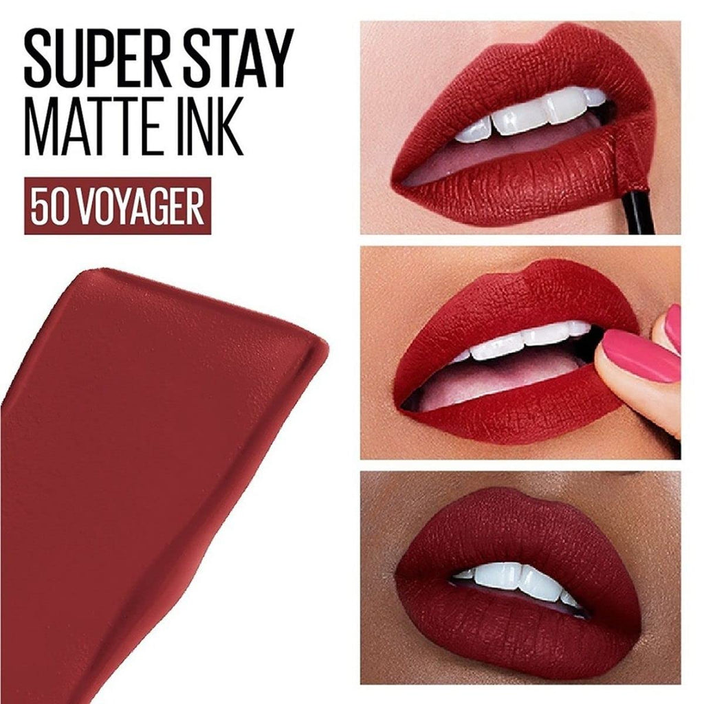 Maybelline Superstay Matte Ink Liq. NU 50 Voyager - 5ml Duo- Bundle