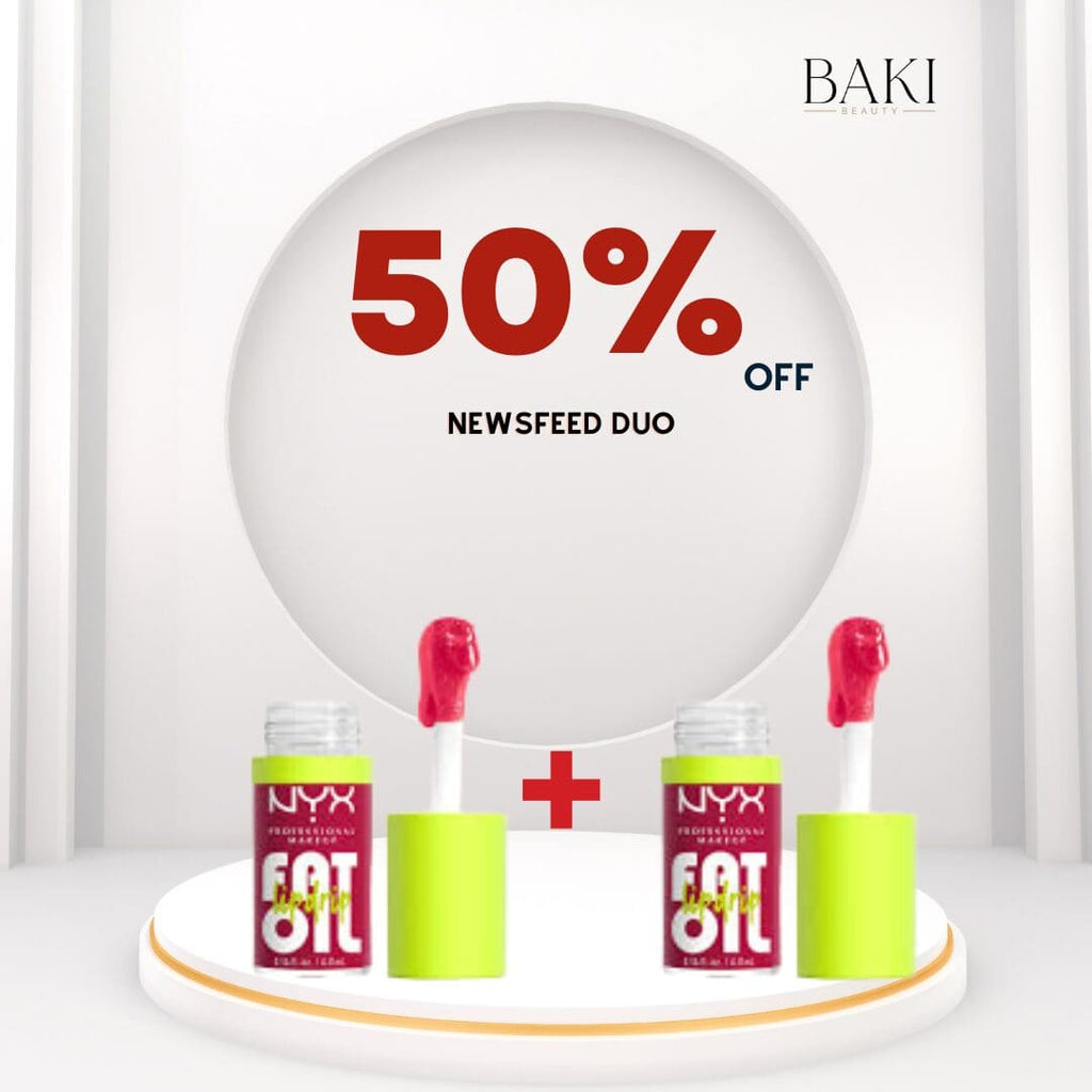 NYX Fat Oil Lip Drip Newsfeed 4.8ml Duo- Bundle