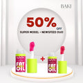 NYX Fat Oil Lip Drip Super Model + Newsfeed 4.8ml Duo - Bundle
