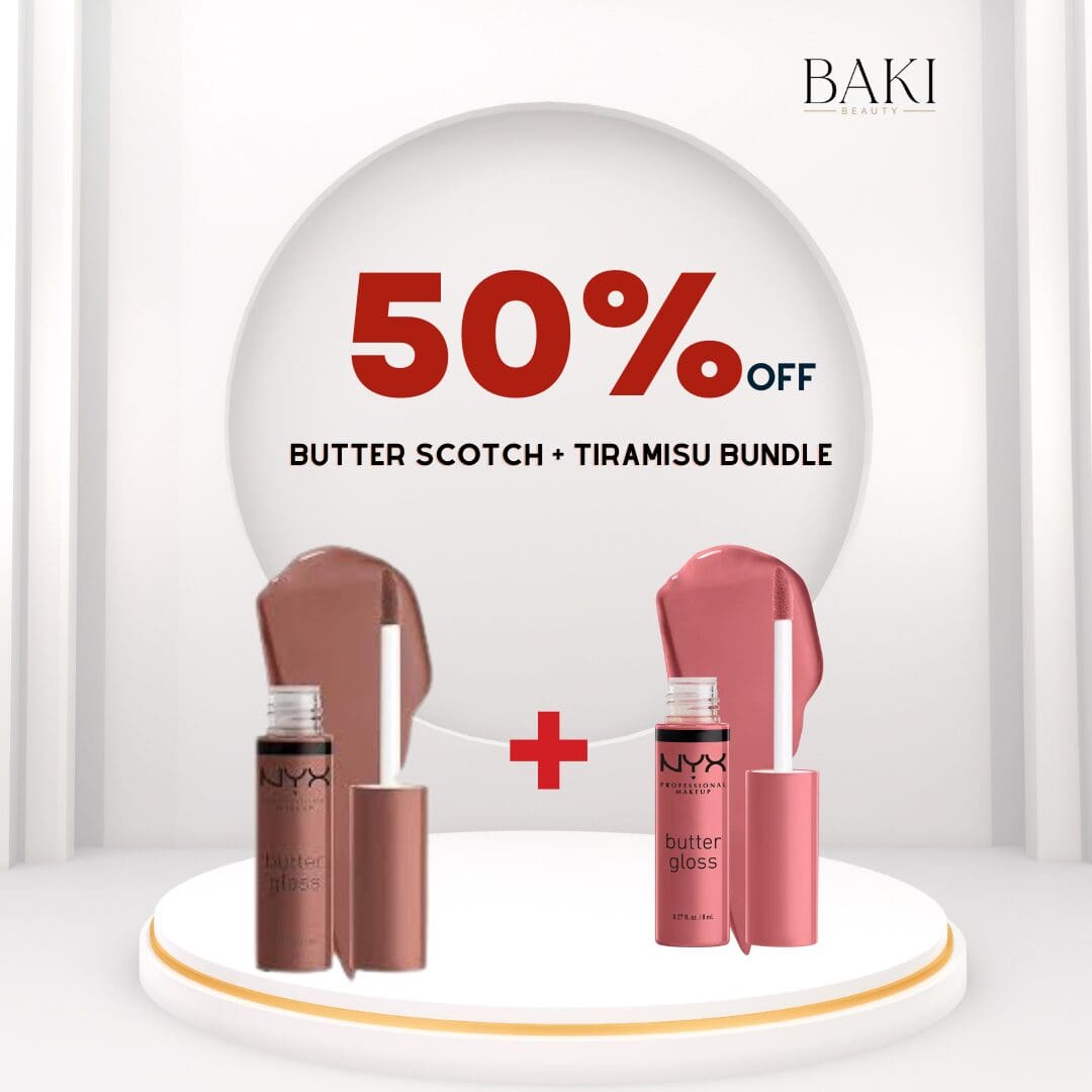 NYX Butter Gloss Butter Scotch + Tiramisu 8ml- Bundle