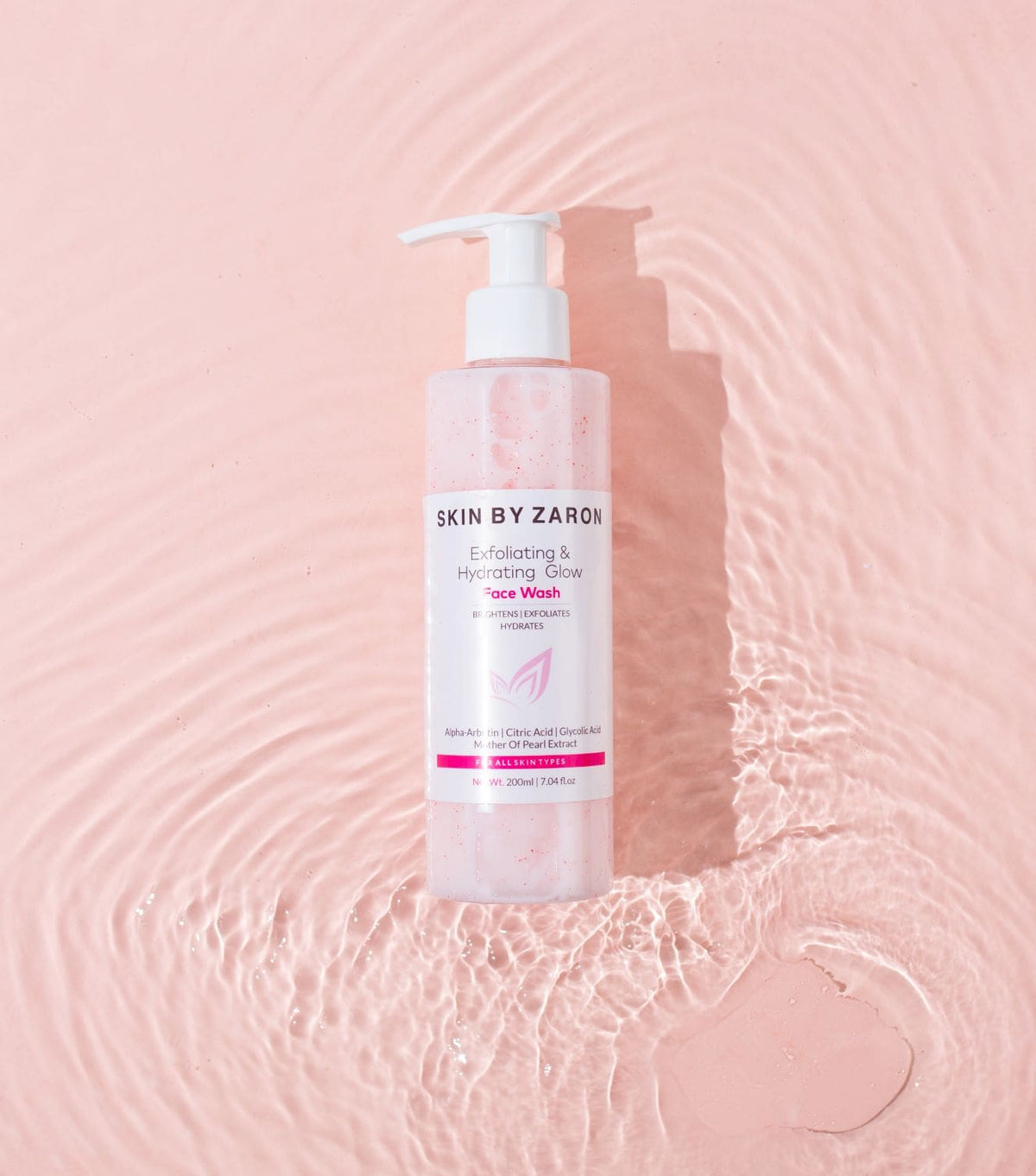 Skin by Zaron Hydrating Exfoliating Glow Plus Face Wash