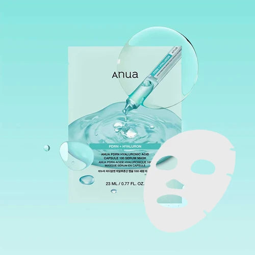 Anua PDRN +Hyaluron Capsule 100 Serum Mask 23ml
