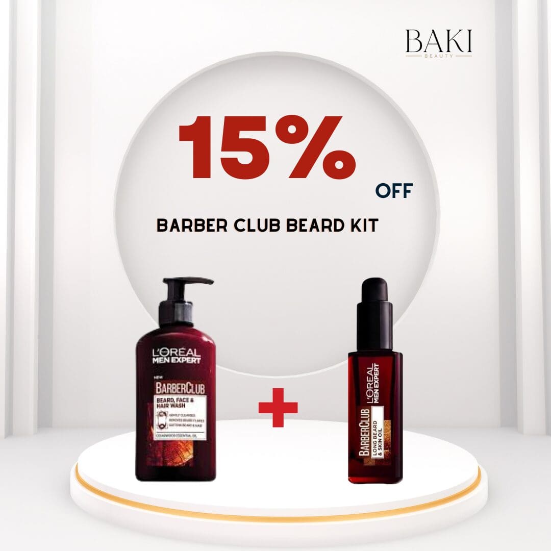 L'Oréal Paris Barber Club Beard Kit- Bundle