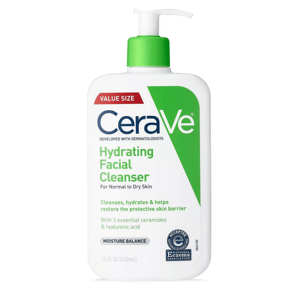 CeraVe Hydrating Facial Cleanser For Normal to Dry Skin (473ML)