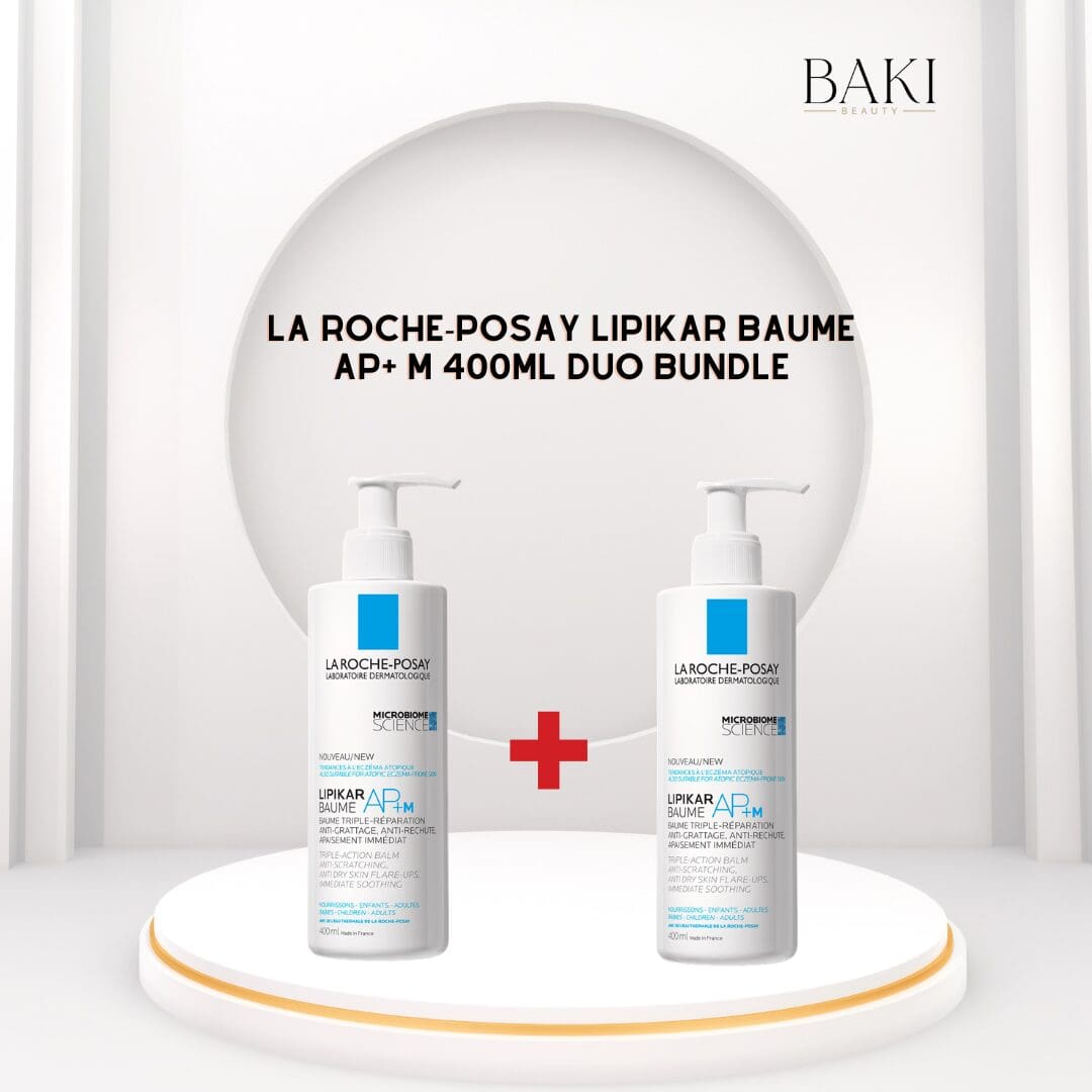 La Roche-Posay LIPIKAR BAUME AP+ M 400ml Duo bundle