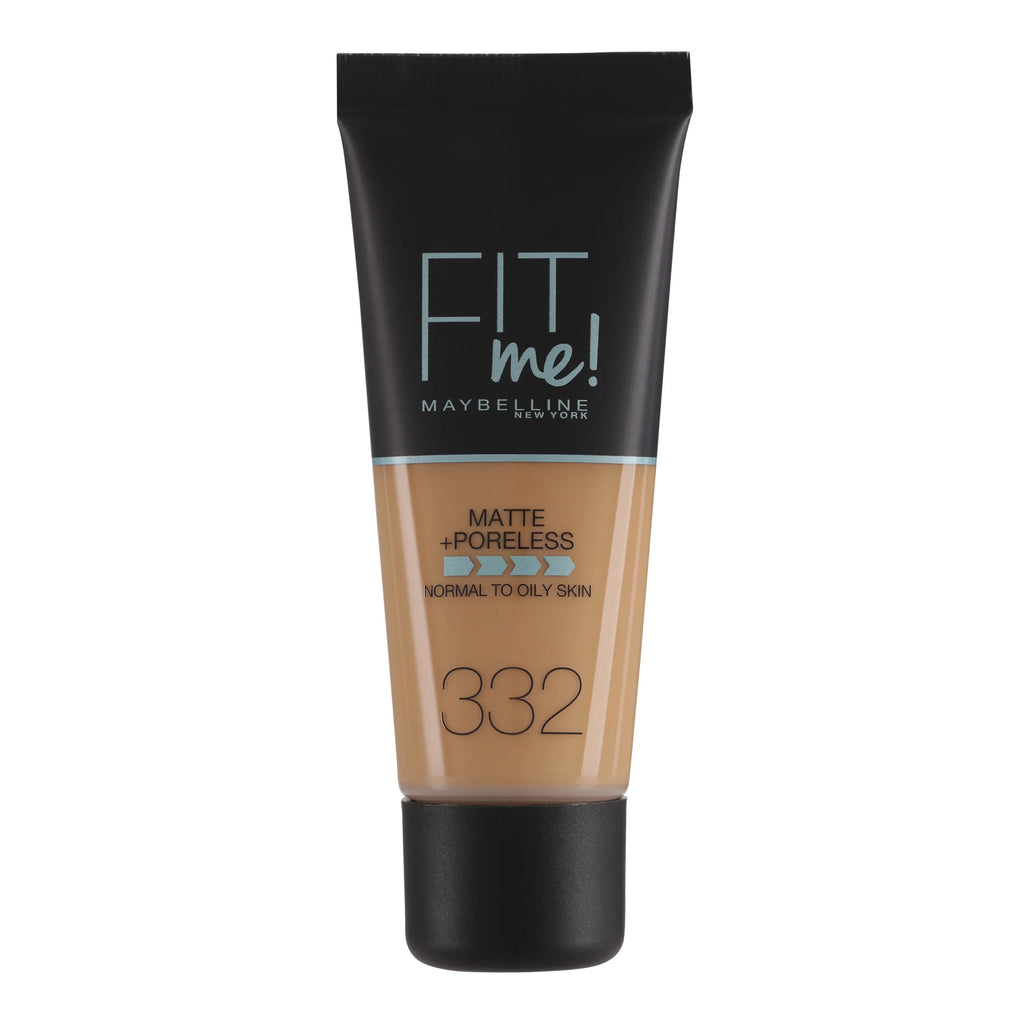 Maybelline Fit Me Matte And Poreless Foundation 332 Golden Caramel