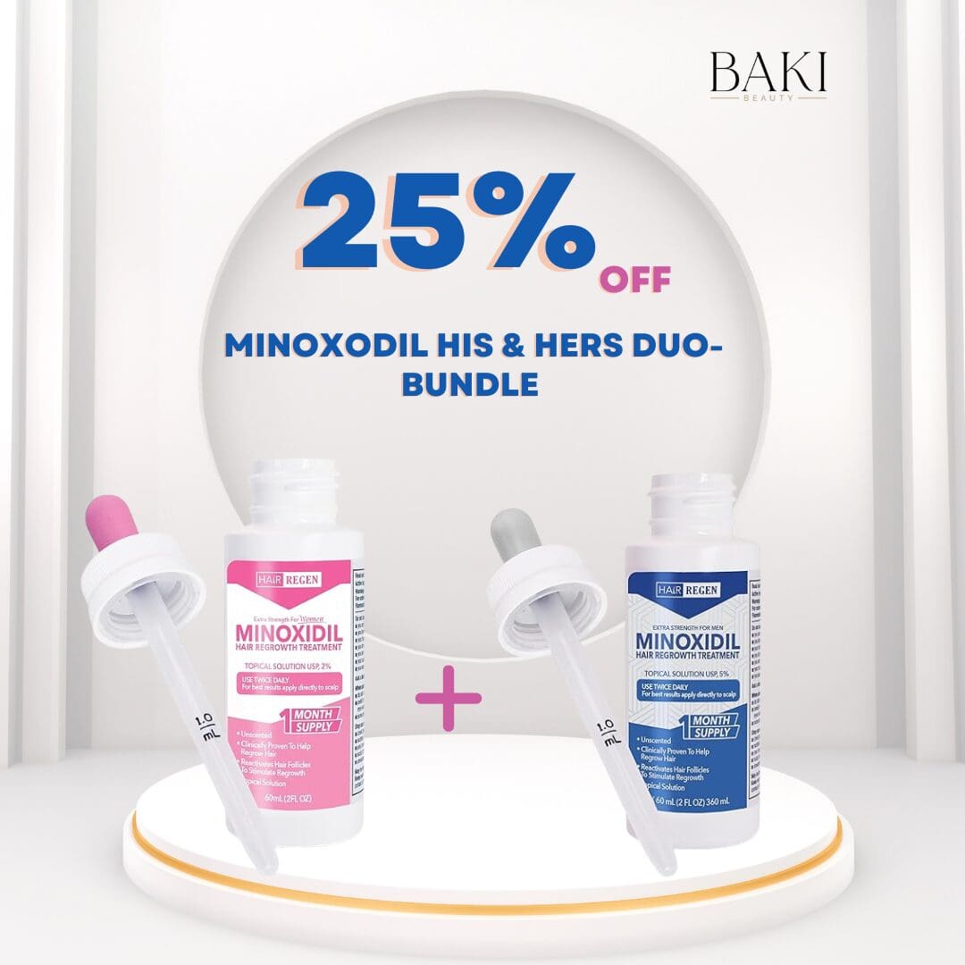Minoxodil His & Hers Duo- Bundle